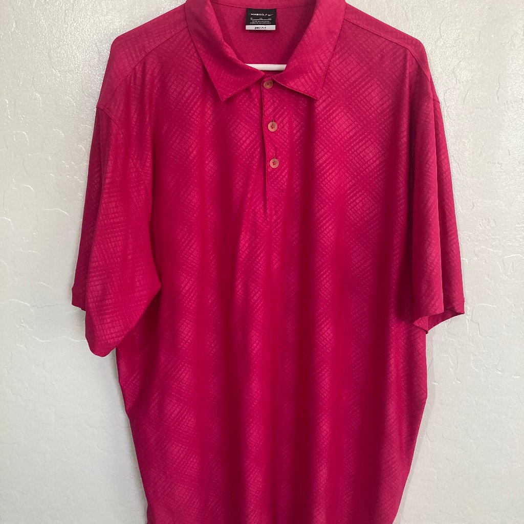 Nike Polo Mens Extra Large DriFit Golf Polo Size Xl